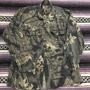 Mossy Oak Camo Button Down